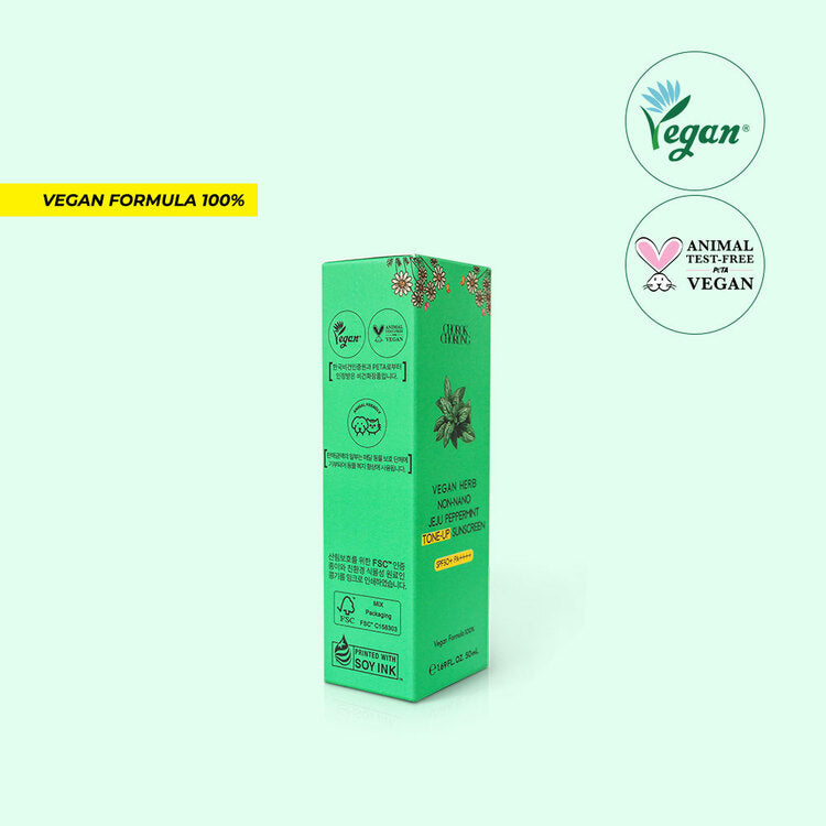 Non-Nano Jeju Peppermint Tone-up Sunscreen SPF50+ PA++++