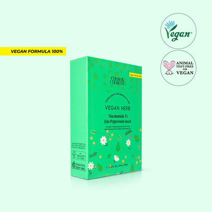 Niacinamide 5% Jeju Peppermint Mask (27ml x 10ea)
